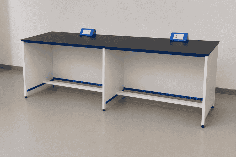 Dry Wall-Side Laboratory Workbench – Without Storage