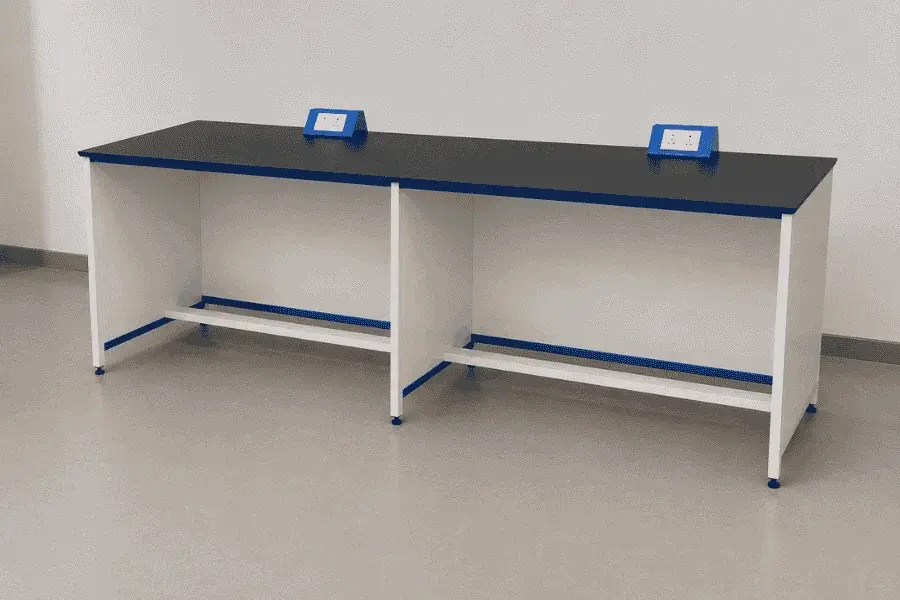 Dry Wall-Side Laboratory Workbench – Without Storage