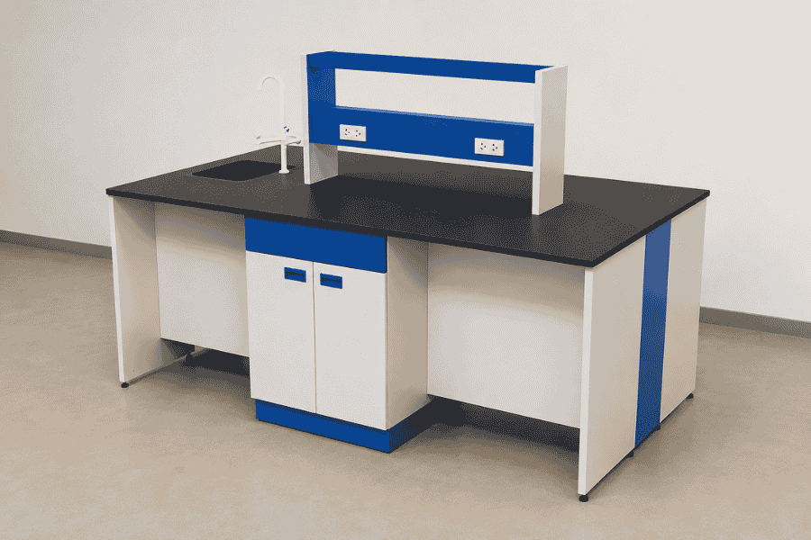 Wet Modular Island Laboratory Workbench