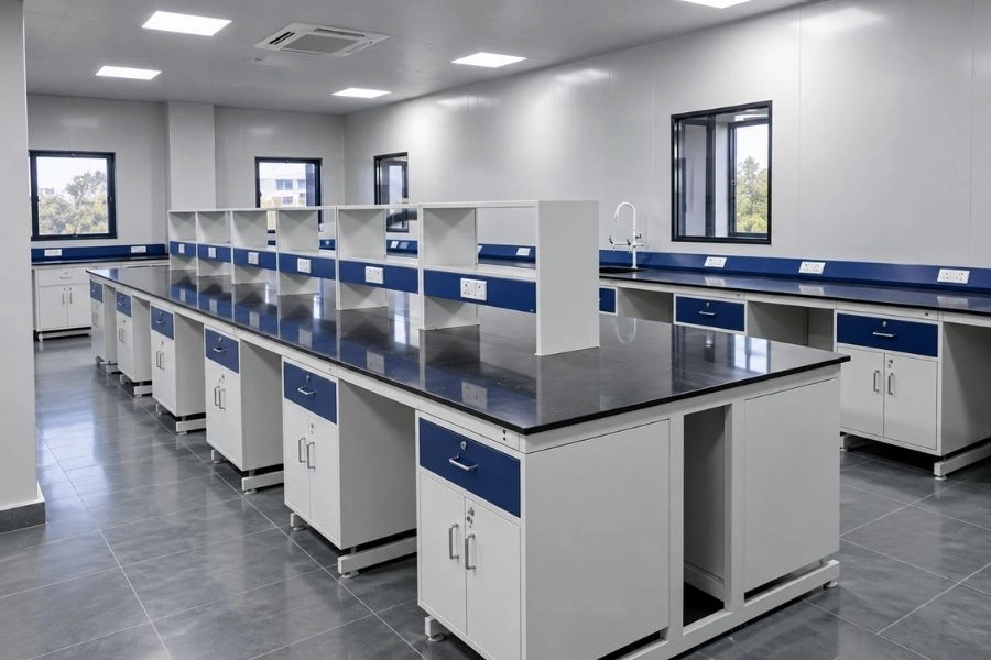 Complete Electronics Laboratory Setup