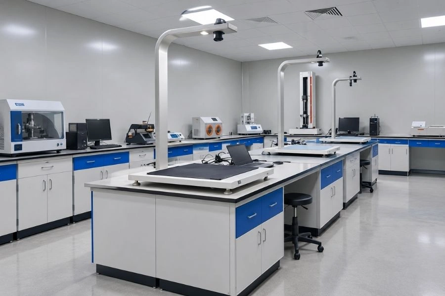 Complete Textile Testing Laboratory Setup